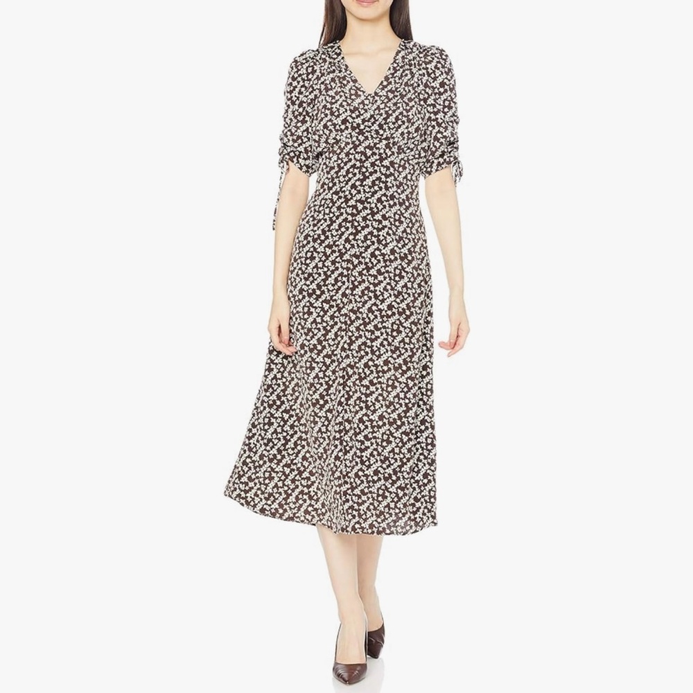 Snidel SWFO211037 Women's Variation Mermaid Print Dress Size 0 NWT